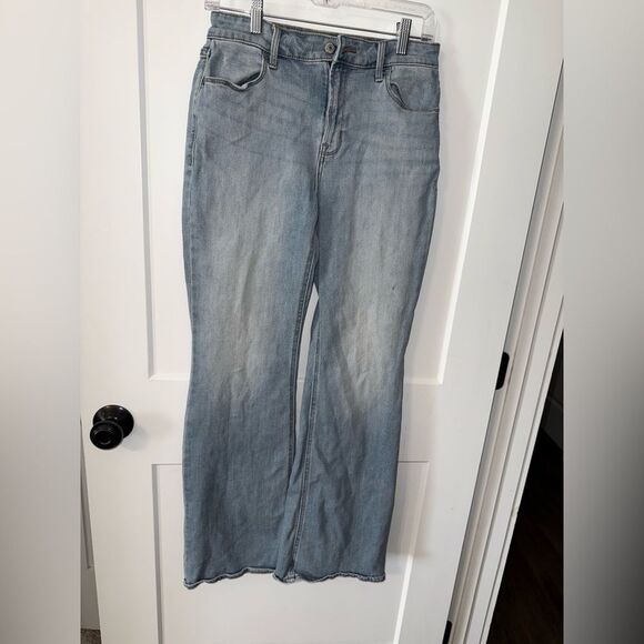 Old Navy Blue Straight Leg Jeans - Picture 1 of 7